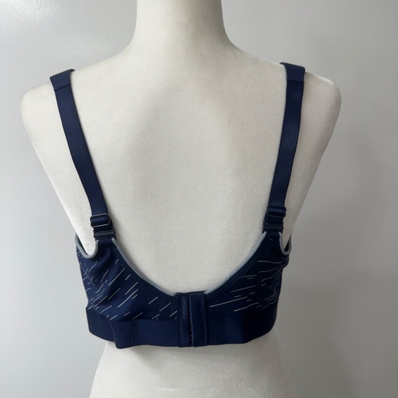 Active Essentials by Tchibo Blue Sport Bra 38D - Picture 3 of 6